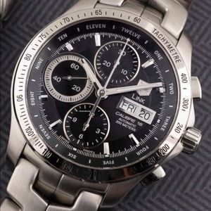 Unworn Tag Heuer Calibre 16 Day Date Link